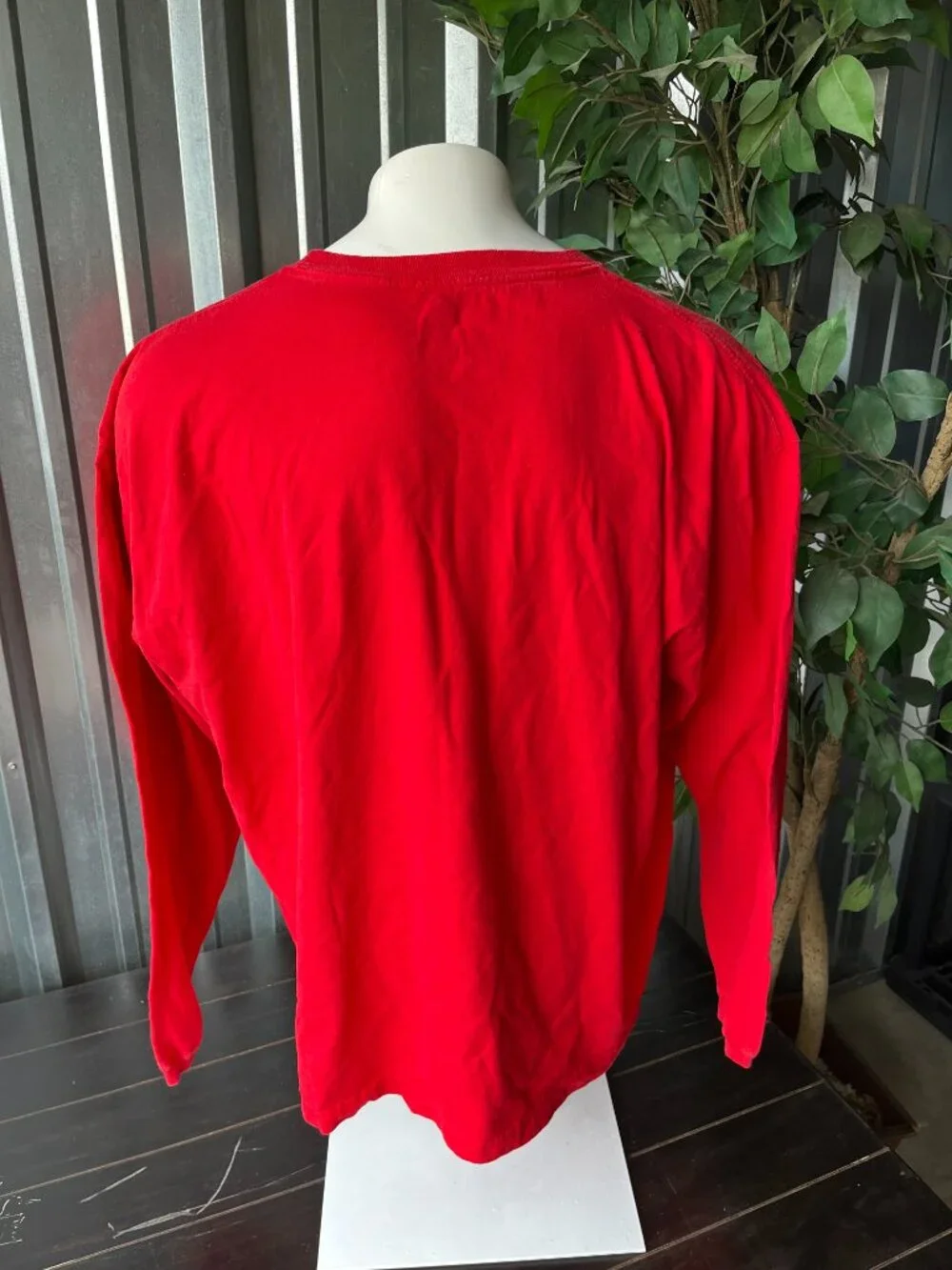 Ball State Cardinals Long Sleeve T-Shirt - Men Size 3XL - 100% Cotton - Picture 2 of 3